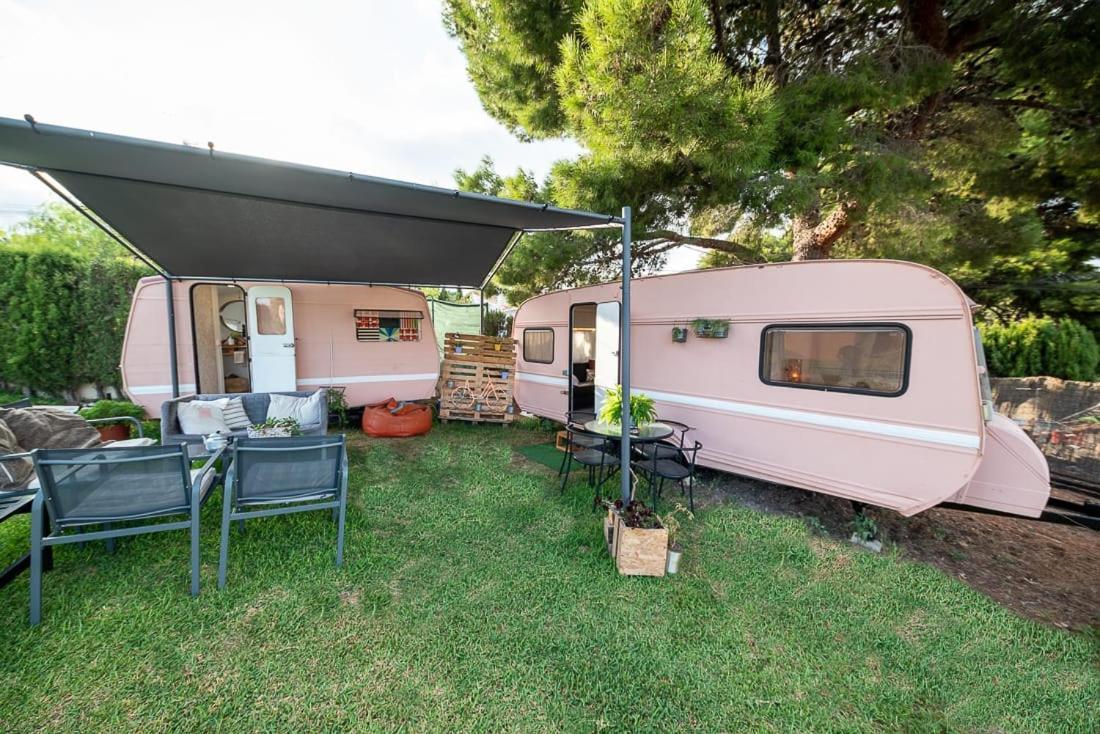 Caravana- Glamping Casa Tortuga La Nucía المظهر الخارجي الصورة