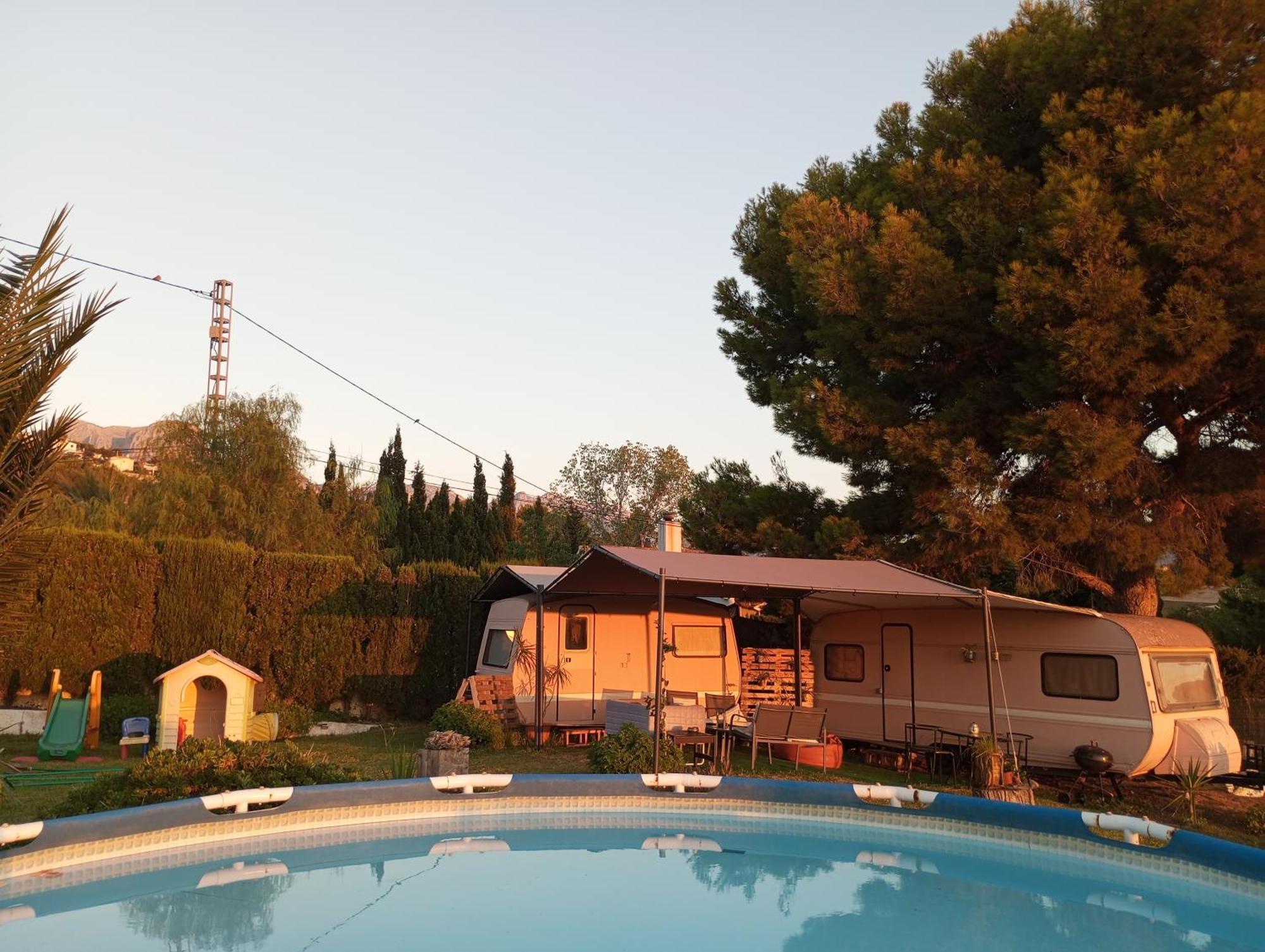 Caravana- Glamping Casa Tortuga La Nucía المظهر الخارجي الصورة